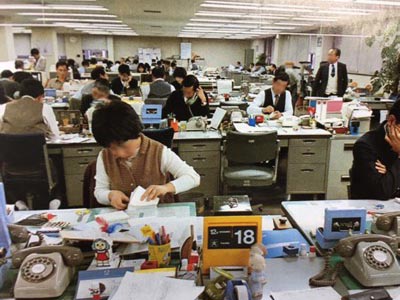 昭和のオフィス